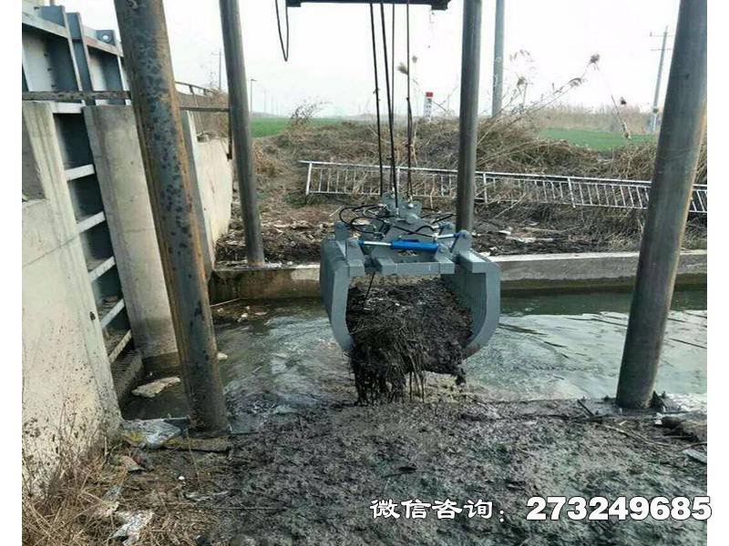 包河液压格栅抓斗清污机