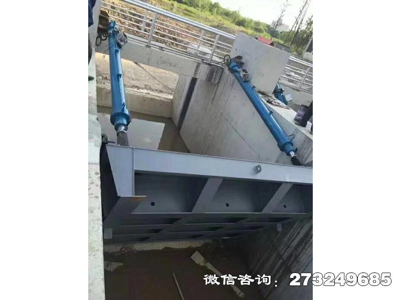 平远县水利自控翻板闸门