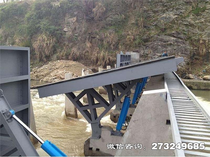 历城水力液压翻板闸门