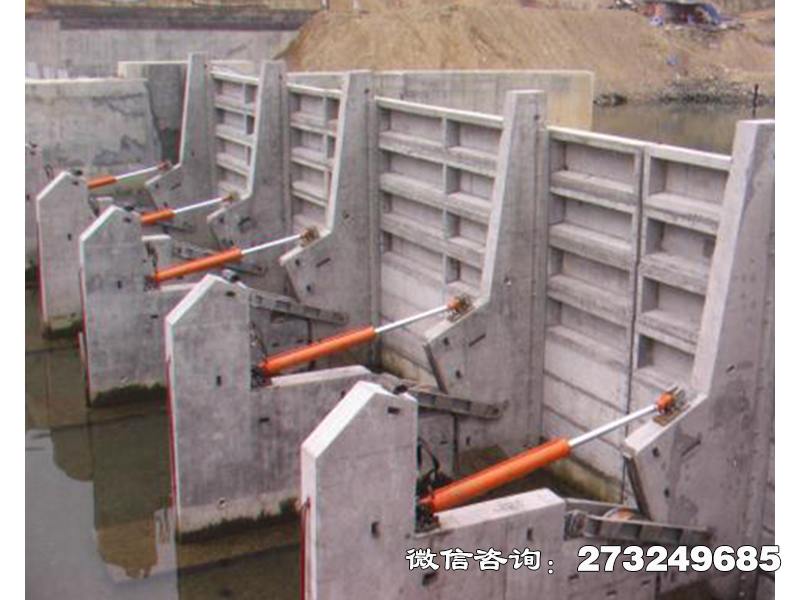 武威水库水电站液压闸门