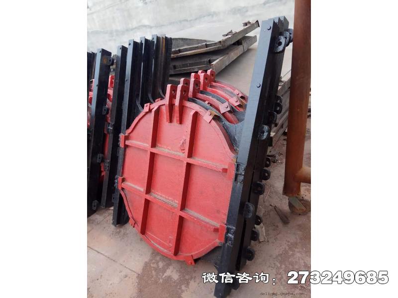 定兴排水铸铁镶铜圆闸门